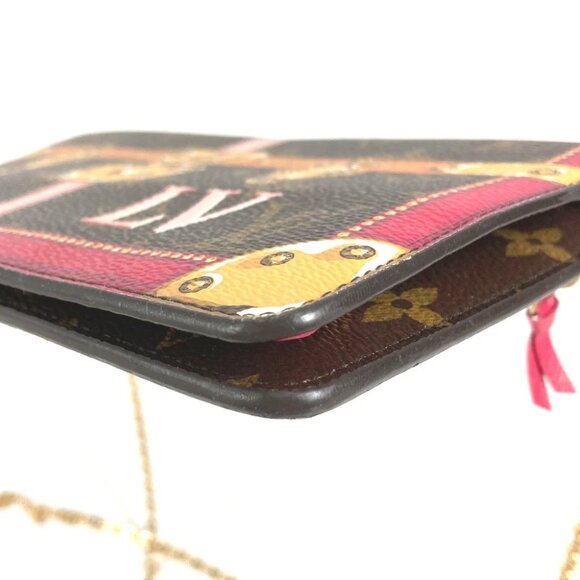 LOUIS VUITTON M62456 2018 Summer Trunk Pochette-weekend Clutch Chain Wallet - Picture 13 of 15